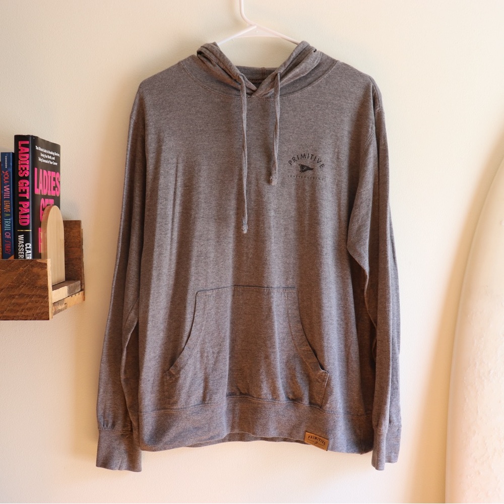 Primitive grey light hoodie